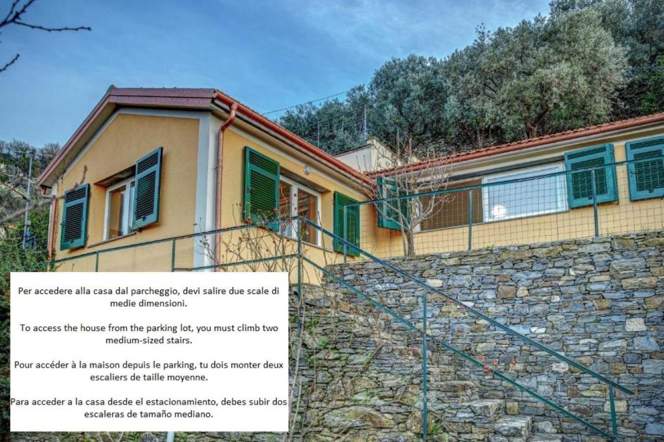 Casa Paradiso Vista Di Lusso E Tranquillita Nello Stesso Posto Camogli Exterior foto